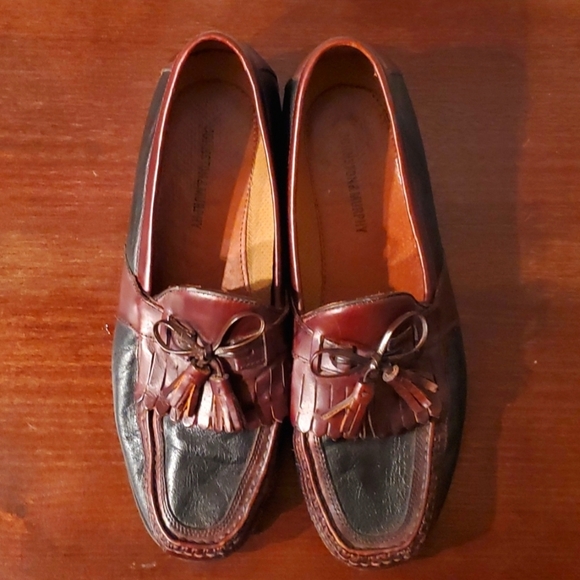 Johnston Murphy Men's Aragon II Black-Brown, 11.5 - Picture 1 of 9